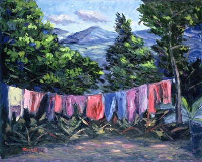 A Tropical Landscape by Carlton Murrell